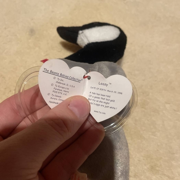 Ty Beanie Baby Loosey - Picture 4 of 4